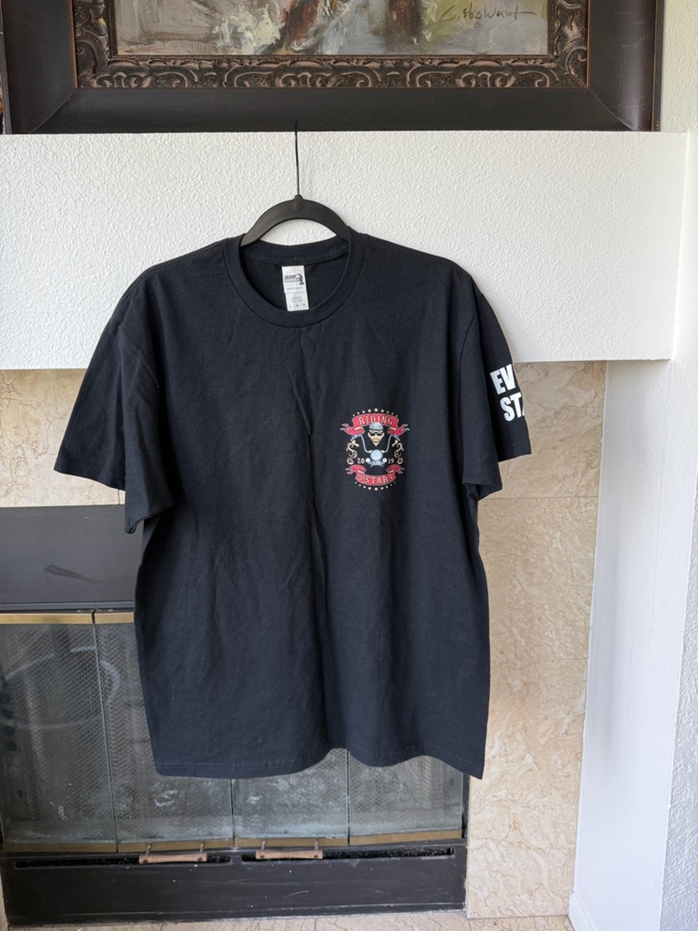 Rare Riding With the Stars 2019 Event Staff Motorcycle T-Shirt Size L NWT